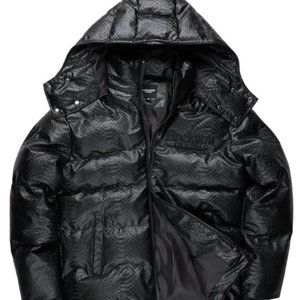 Luka Black Puffer Jacket